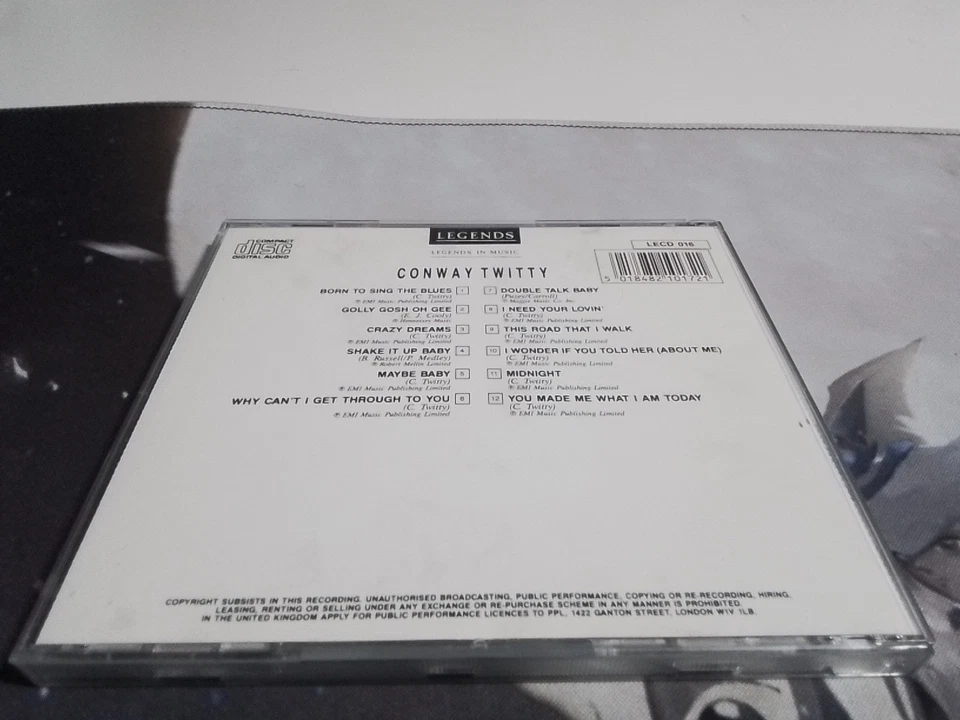 Conway Twitty CD #22780 - Bild 3 von 3