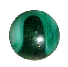 Christensen AGATE  Bluish Green Road and Tunnel Pattern .64"