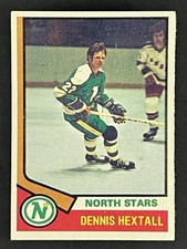 1974-75 Topps - Dennis Hextall #115