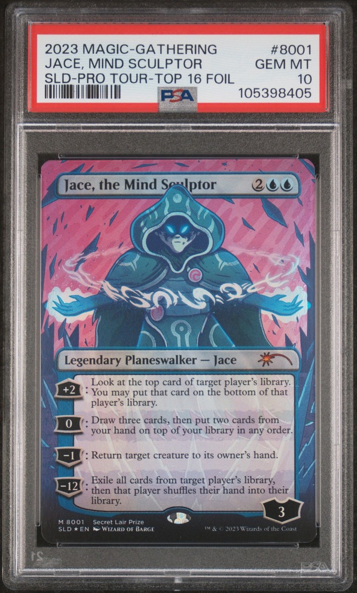 2023 MTG SECRET LAIR PROMO PRO TOUR TOP 16 FOIL JACE, THE MIND