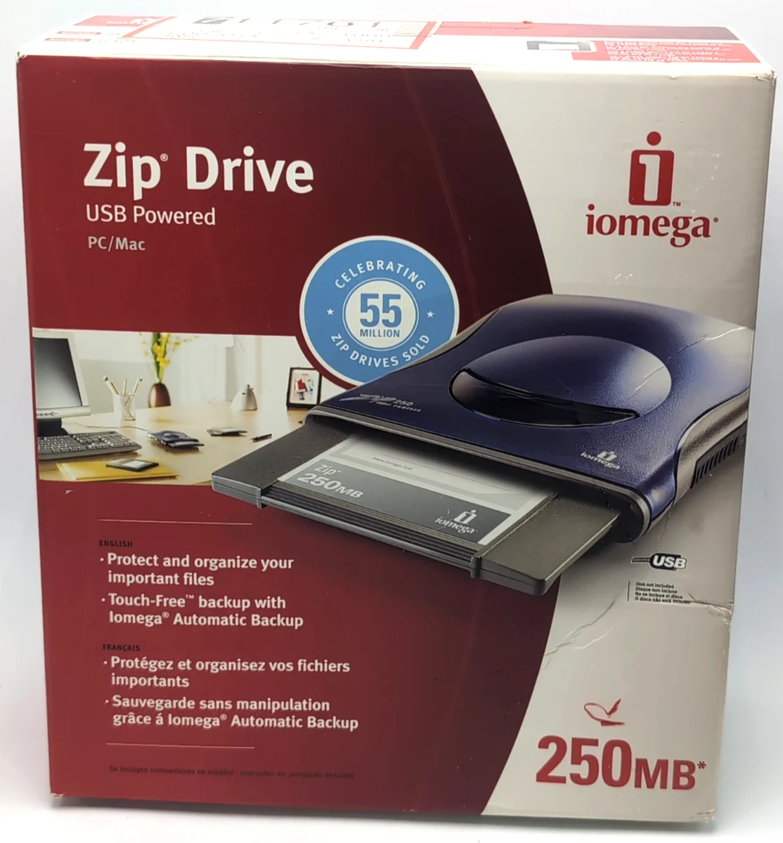 Iomega Zip 250 Usb External Drive for sale | eBay
