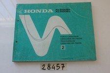 Honda XL 500 SZ SA Parts Catalogue (2) ENG-FRA-GER-SPA
