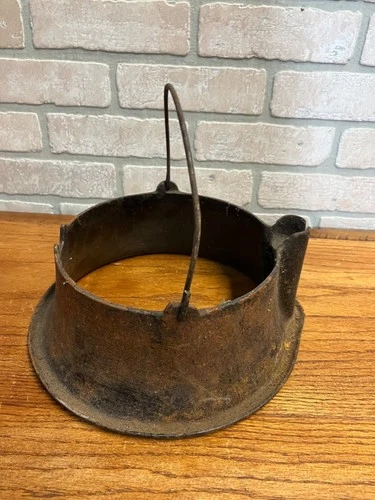 Original Wagner No. 9 Unmarked High Base for Waffle Iron Cast Iron Replacement