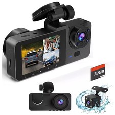 3'' Full HD 1080P Dash Cam Car DVR Front or Rear Camera Night Vision G-sensor