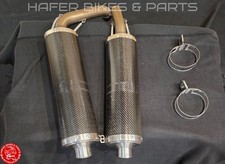 Ducati 916 996 998 748 Carbon Auspuff 45mm Endschalldämpfer Exhaust V602
