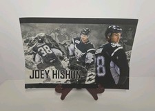 Joey Hishon Signed 8x12 Lake Erie Monsters Photo Autograph AHL Cleveland Hockey