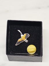 VINTAGE Duck/goose Pin Enamel Lapel Hat PIN No Box