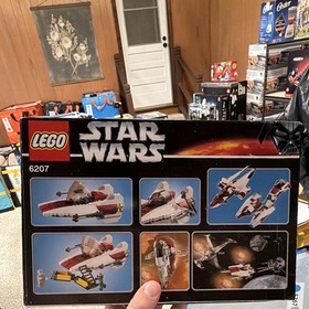 RARE LEGO Star Wars A-wing Fighter 6207 BRAND NEW 194pcs Age 7-12 Box