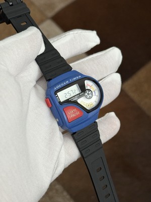 Rare Vintage Casio Soccer Timer SCT-20 Ana-Digi Watch Mod