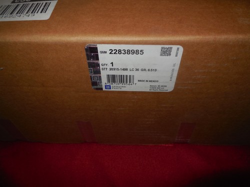 NOS 2005 - 2013 C6 Corvette GM Suede Automatic Steering Wheel Red Stitching GM - Picture 8 of 8