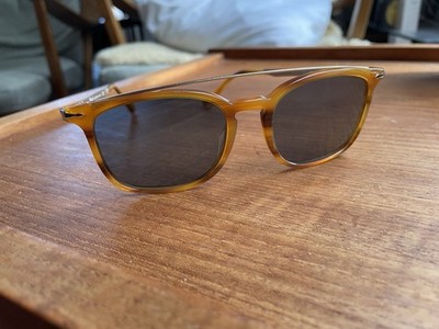 Hochwertige Sonnenbrille Persol 3173-S 54-19 145 3N Herren Neu Unbenutzt