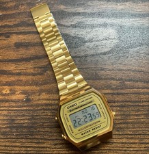 CASIO A168 Gold Digital Watch