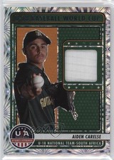 2023 Panini USA Baseball Stars & Stripes Fireworks Aiden Carelse #U18-AC 1cx3