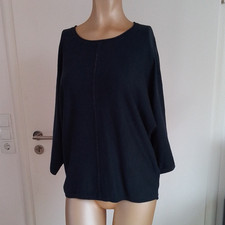 Via Appia Damen Pullover Blau Gr. 38 Feinstri...