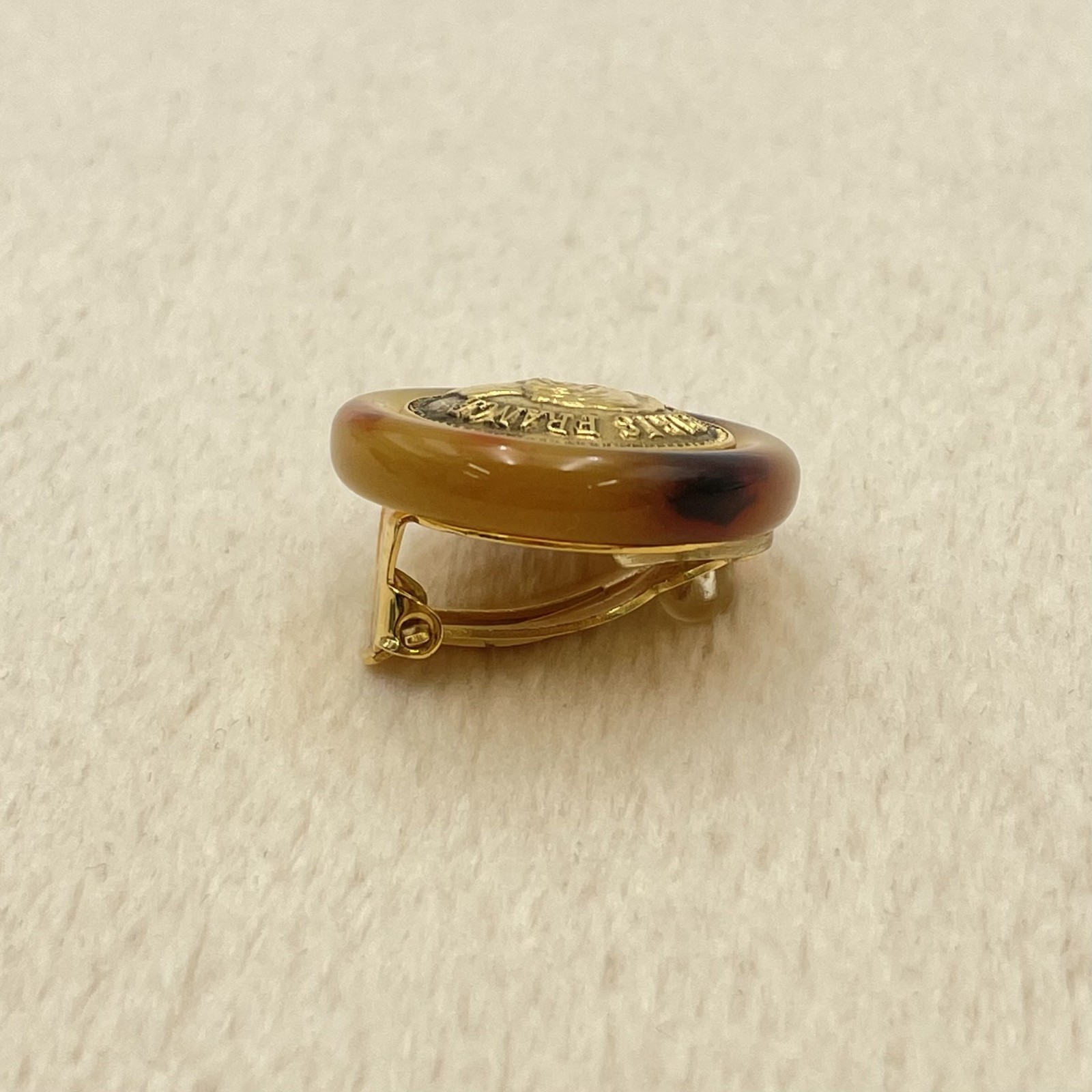 Auth Chanel Tortoise Shell Frames 97A Gold/Brown … - image 10