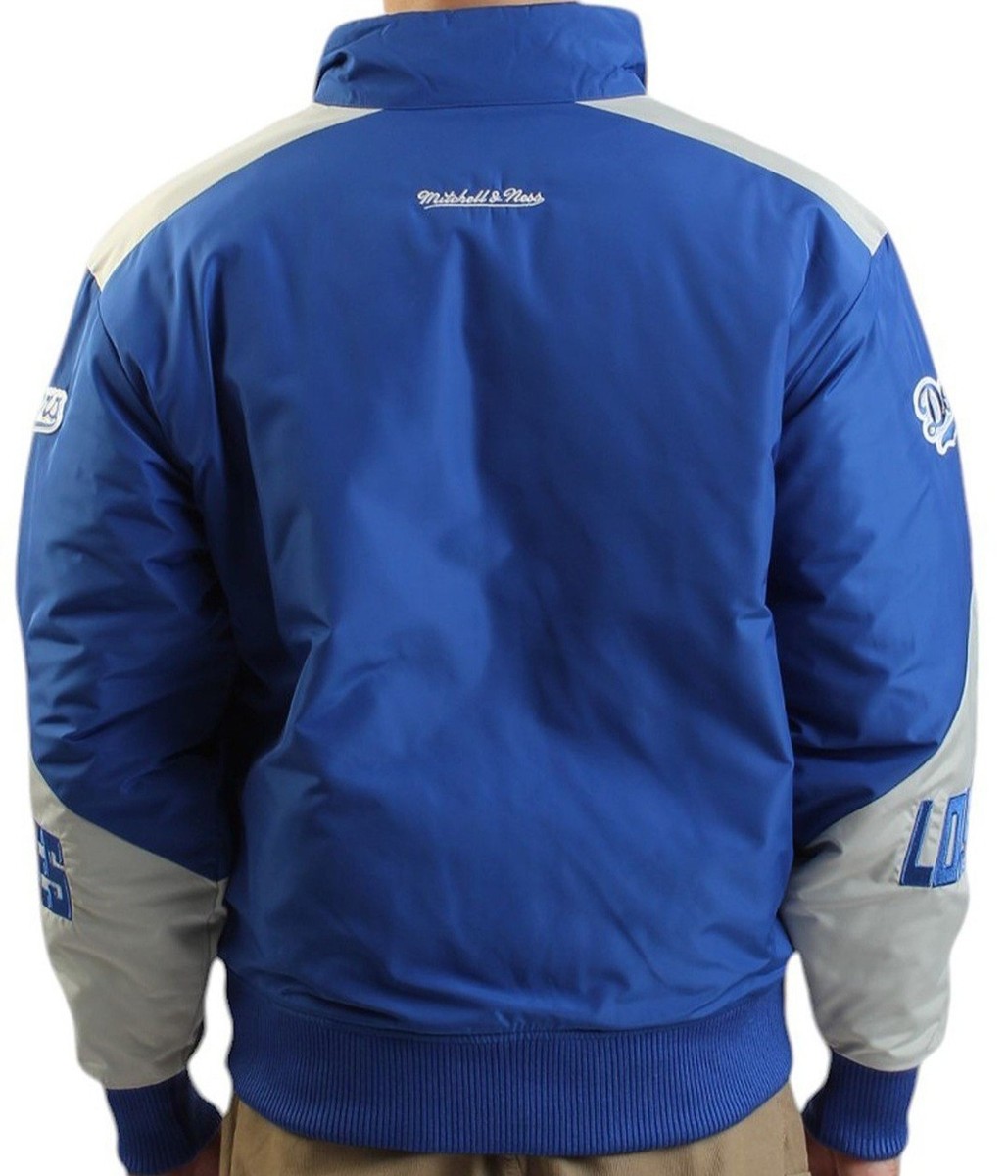 Los Angeles Dodgers MLB Speedway Blue Jacket Mitchell & Ness Sz