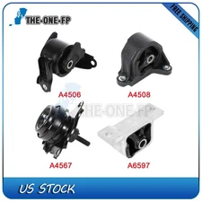 4Pcs Engine Motor Mount Kit Set For Acura RSX 2.0L 2002 2003 2004 2005 2006