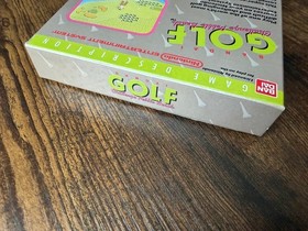 oval seal Golf: Challenge Pebble Beach complete in box nintendo nes factory MINT