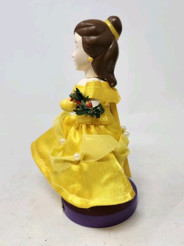 Disney Bella La Bella y la Bestia Cascanueces Pequeño Vacaciones Madera Princesa - Imagen 2 de 8