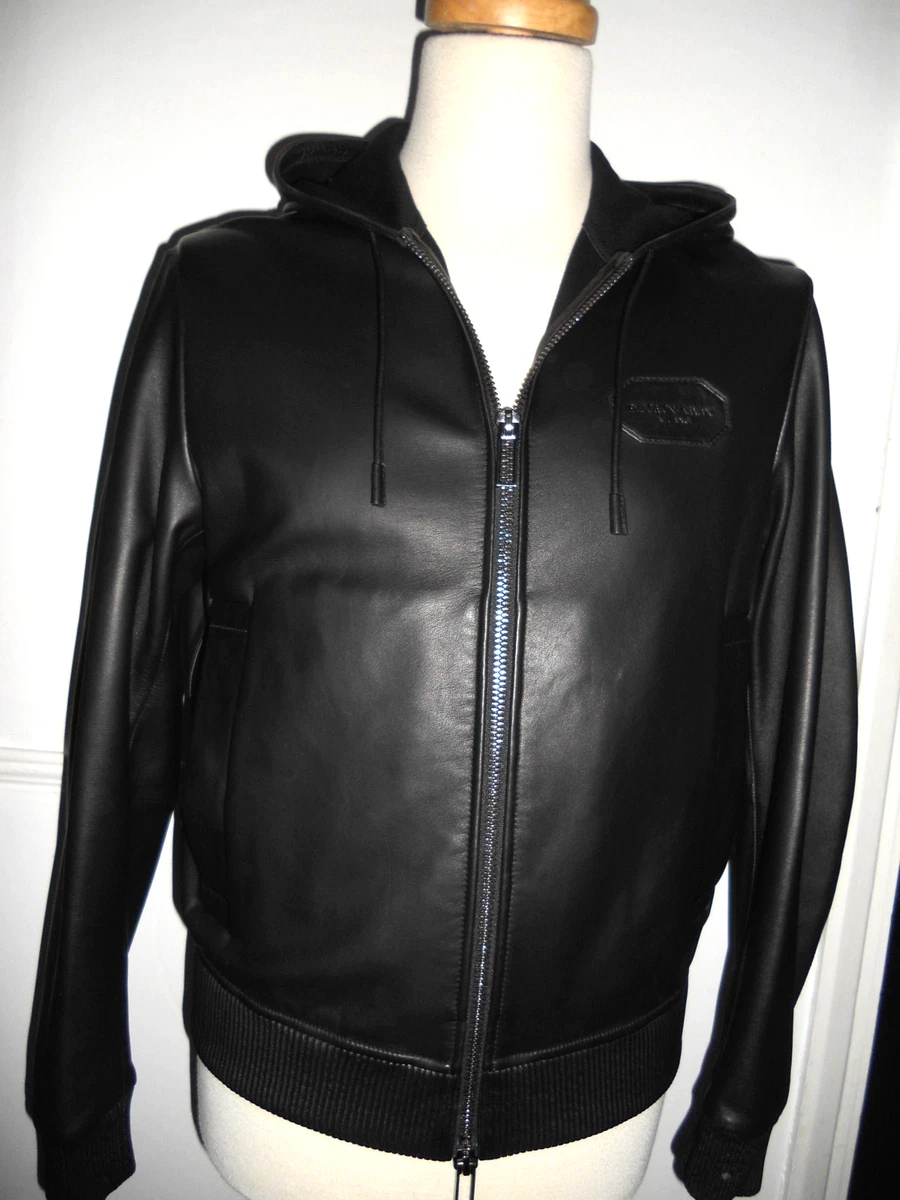 Emporio Armani Leather Outer Shell Jackets for Men for Sale | Shop