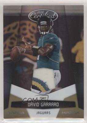 2010 Certified Mirror Gold Materials Prime 44/50 David Garrard #67 0aa