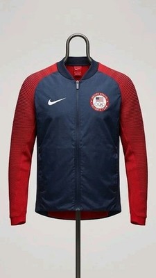 Nike Team USA 2016 Olympic Dynamic Reveal Knit Jacket Tech Womens Medium M