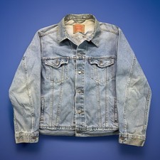 Levi  s 70507 XL Standard Trucker Jacket Cotton Blue Jean Denim Y2K