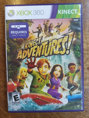 Kinect Adventures! (Microsoft Xbox 360, 2010) CIB Tested Works