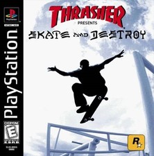 Thrasher Skate And Destroy - PS1 PS2 Playstation Game Only