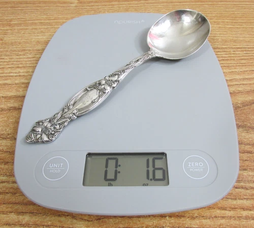 Sterling Silver 1.6 OZ. Frontenac by International Gumbo Soup Spoon 7" Monogram