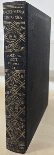 Encyclopaedia Britannica Volume 21 - Vintage 14th Edition