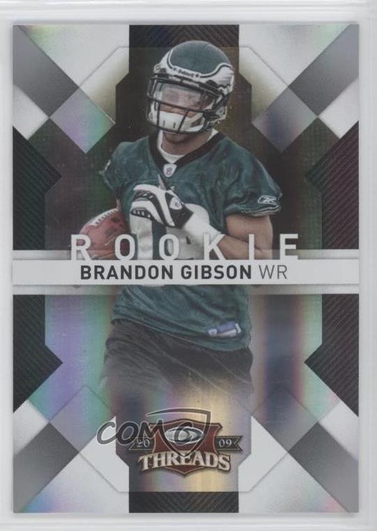 2009 Donruss Threads Century Proof Silver /250 Brandon Gibson #112 Rookie RC 0a1