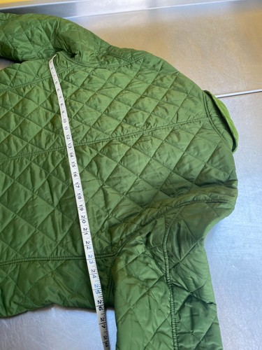 Barbour Pantone Mens XXL 52inLimited Edition Lime Green Quilted Town Jacket - Picture 14 of 21