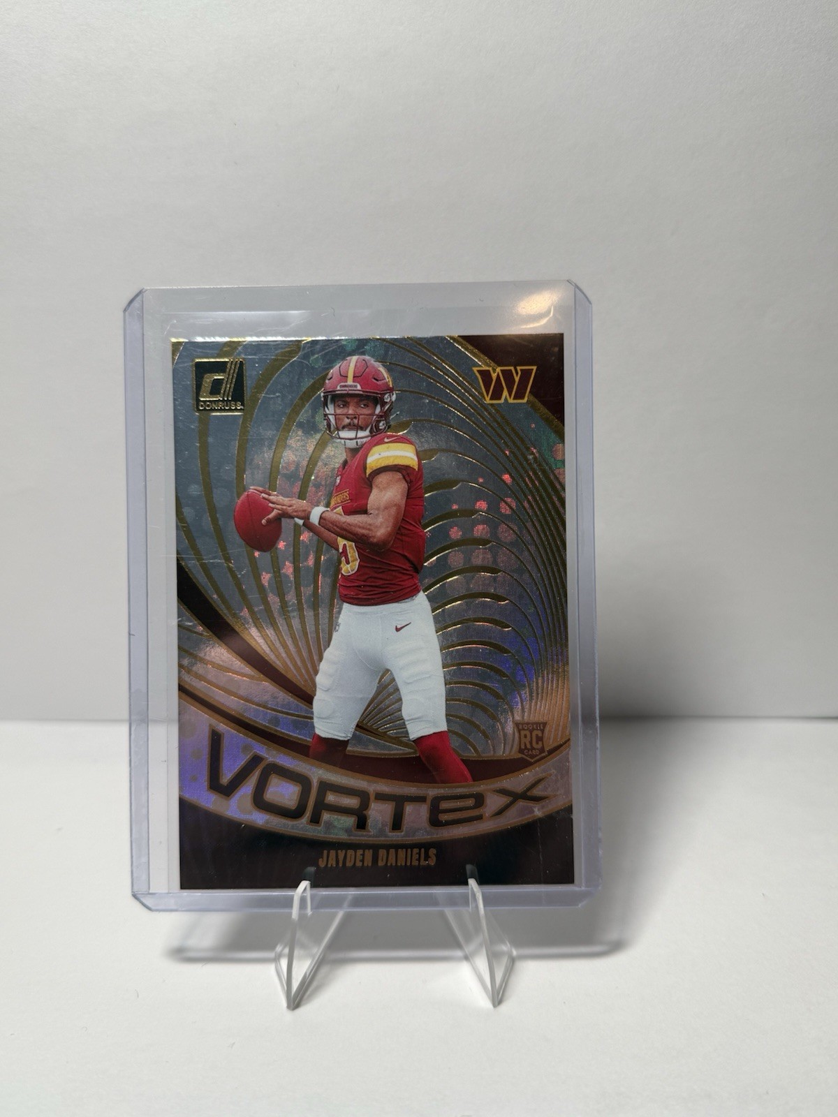 2024 Panini Donruss Vortex Jayden Daniels #VOR-JDA Rookie RC