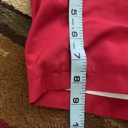 Bañador corto deportivo Lacoste para hombre XL rojo forrado con logotipo bolsillos - Imagen 7 de 15