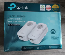 ★ TP-LINK TL-PA9025P kit AV2000 duo CPL ethernet 2 ports gigabit 2000 Mbps