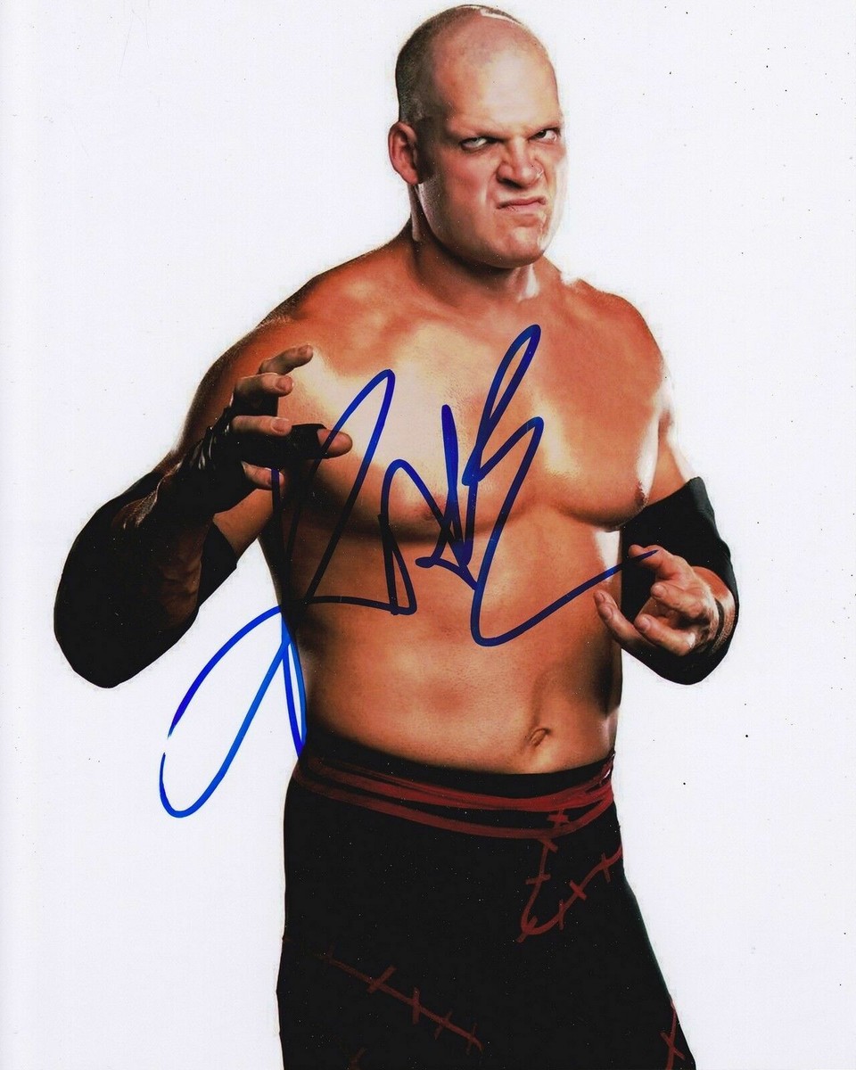 WWE Superstar Kane Signed Photo 8x10 COA 7 | eBay