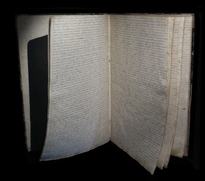 [EMPIRE] Important manuscrit : Vie de Napoléon. [Circa 1836]. In-folio. - Photo 1/4