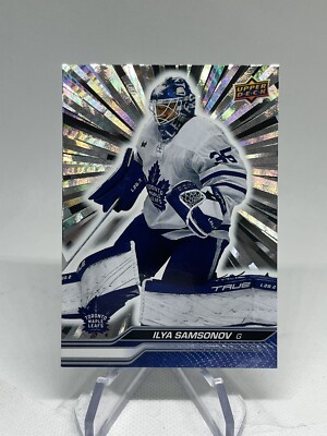 Buy 2023-24 Upper Deck Series 2 - Ilya Samsonov #422 Silver Foil