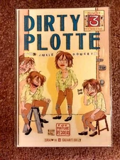 DIRTY PLOTTE #3- Julie Doucet, '92 DRAWN & QUARTERLY 2nd PB Printing *RARE+OOP!