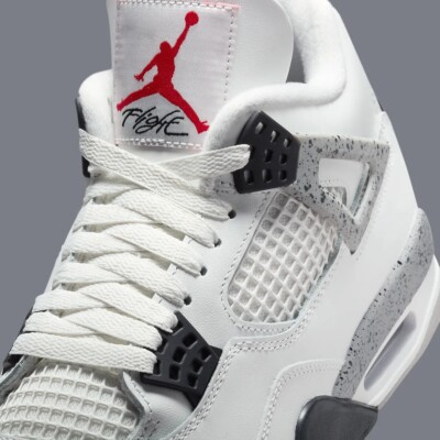 Size 13 - Jordan 4 Retro OG Mid White Cement for sale online | eBay
