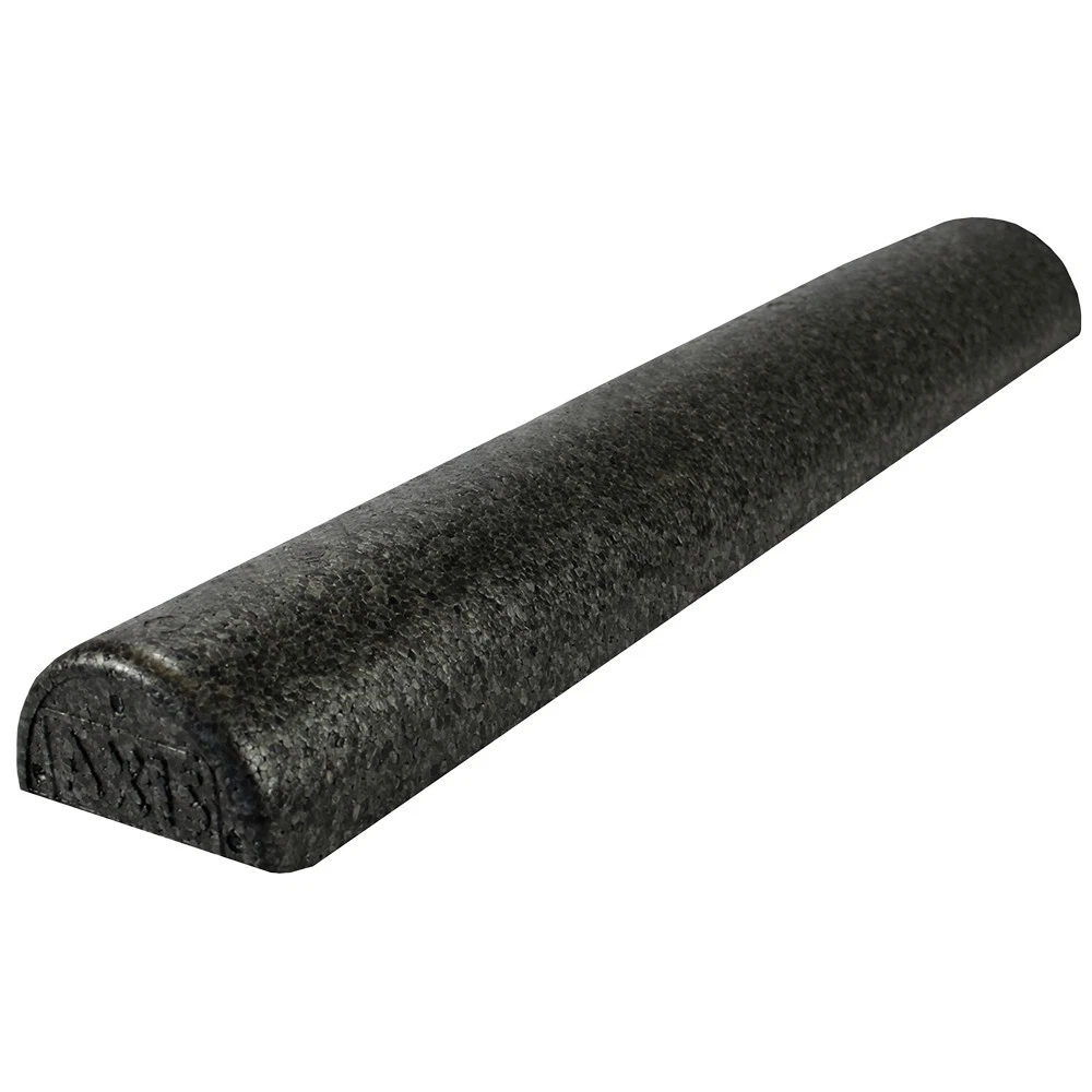 MILS Axis Roller Firm Half Round Foam 36" x 3" Black