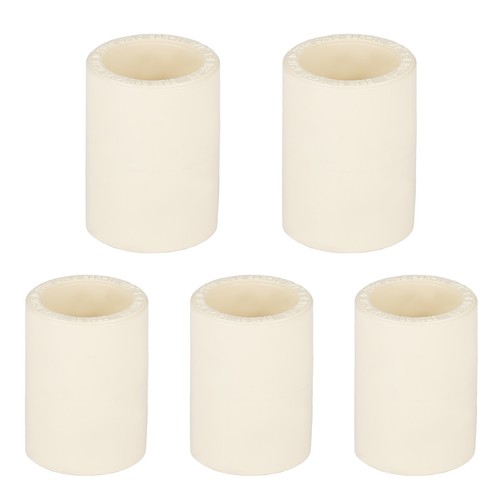 5 Pack EFIELD CTS CPVC Fittings 1/2 Inch Slip x 1/2 Inch Slip Socket Coupling