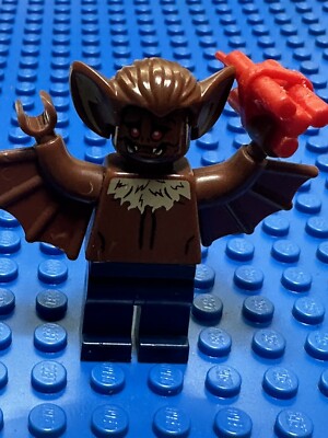 Lego DC Super Heroes Minifigure Man-Bat w/ Dynamite 76011 70905 Batman (sh086)