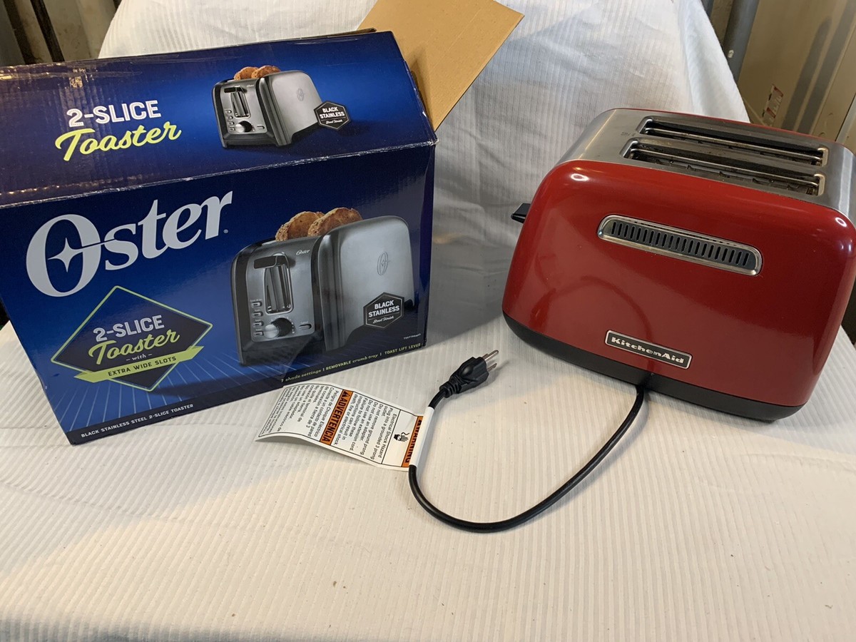 Oster 2-Slice Toaster With Advanced Toast Technology Candy Apple