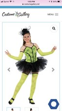 Girls Lime Green Medium Child Dance Costume by Costume Gallery