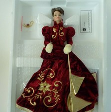holiday ball porcelain barbie doll 1997
