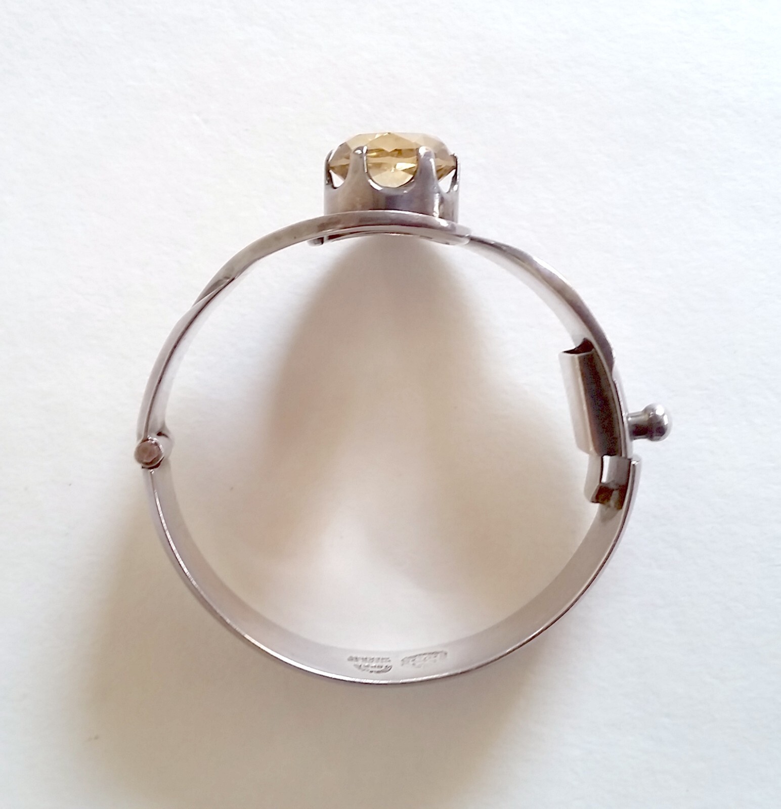 Los Ballesteros Modernist Statement Cuff Bracelet… - image 5