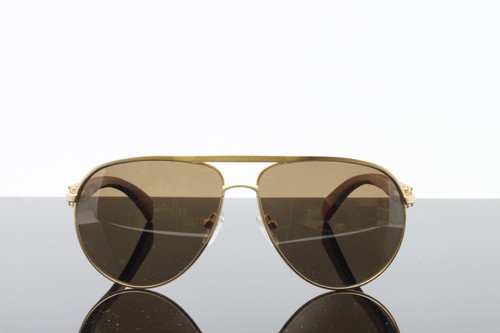 Porta Romana Men's Aviator Sunglasses PR1866/100PB Gold Polarized Lens 58mm NEW - Picture 2 of 6