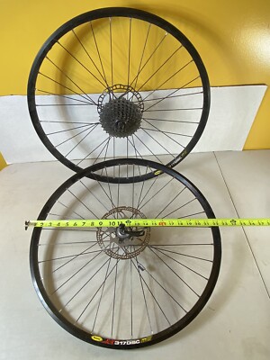 Mavic X 317 Disc Bike Bicycle Wheel Rim Tire Parts Set x317 35S4